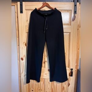 SPANX Air Essentials Wide Leg Pant Black Sz M Tall